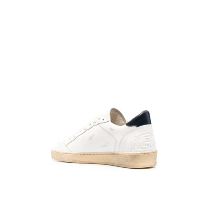 Golden Goose 20mm Ballstar Leather Low-Top Sneakers